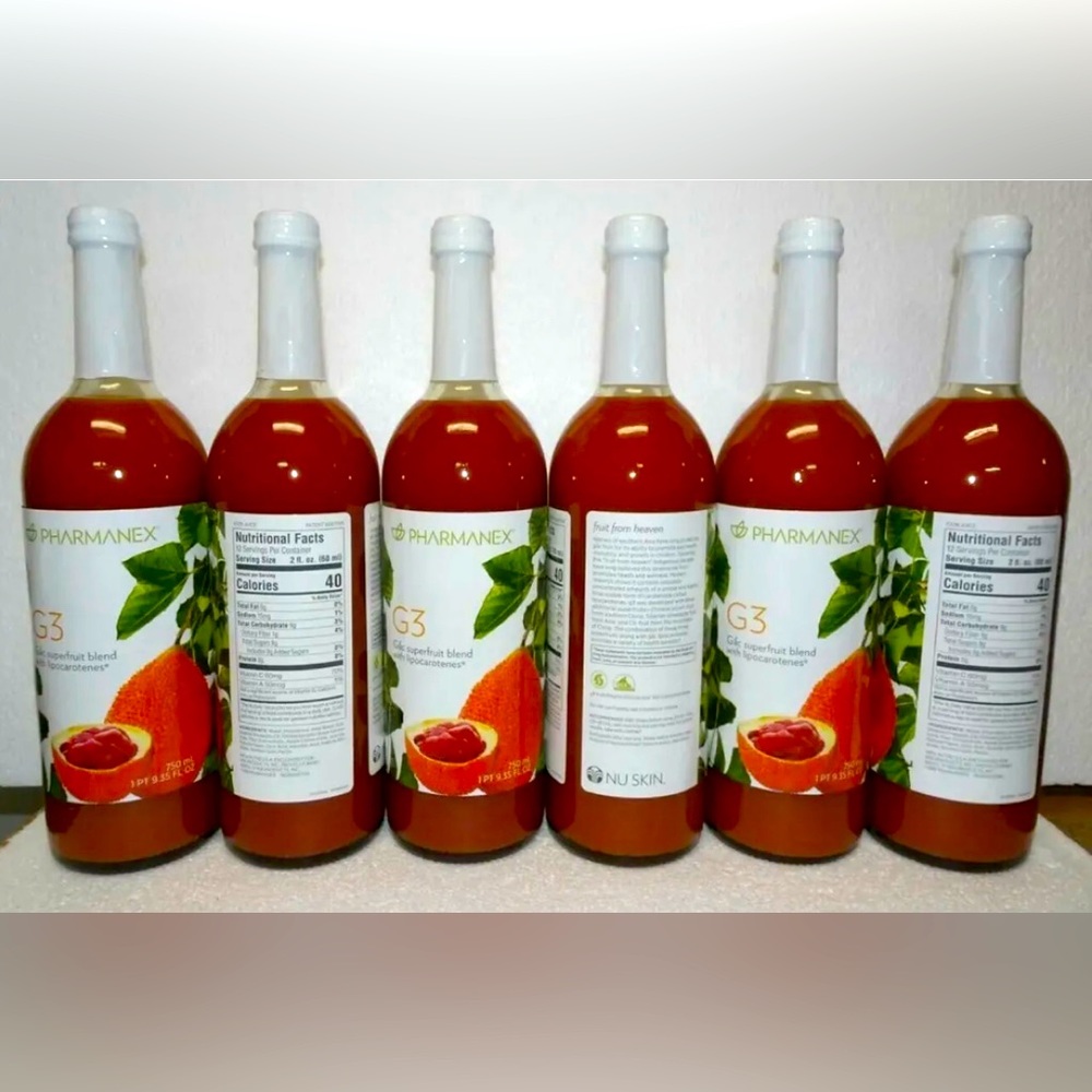 Nu skin Nuskin g3 Juice Pack 6 Bottles Sealed Authentic exp 10/25 SHIP S…